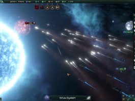 The image shows the space ship which is a vital part in Endless Space 2 vs Stellaris
