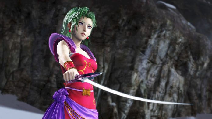 The image shows a character from FF4 which is one of the best adult android games.