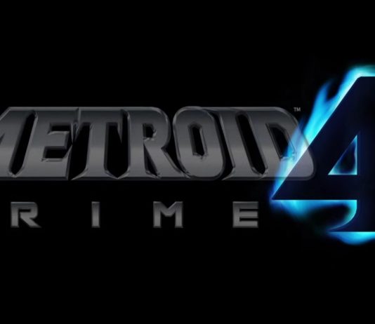 The image shows the logo of the much awaited game Metroid Prime 4
