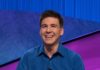 Picture of James Holzhauer during the game show