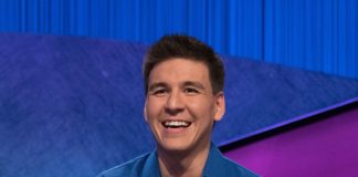 Picture of James Holzhauer during the game show