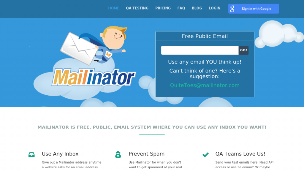 Fake Email generator 