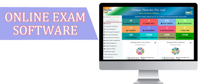 Online examination software