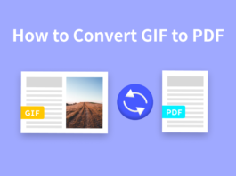 Convert GIF to PDF Online
