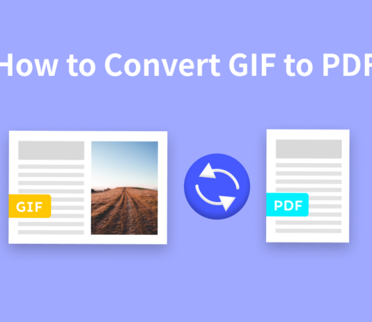 Convert GIF to PDF Online