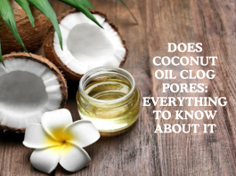does coconut oil clog pores