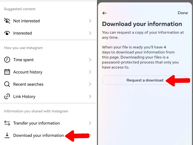 how to recover deleted Instagram messages