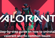 how to uninstall valorant